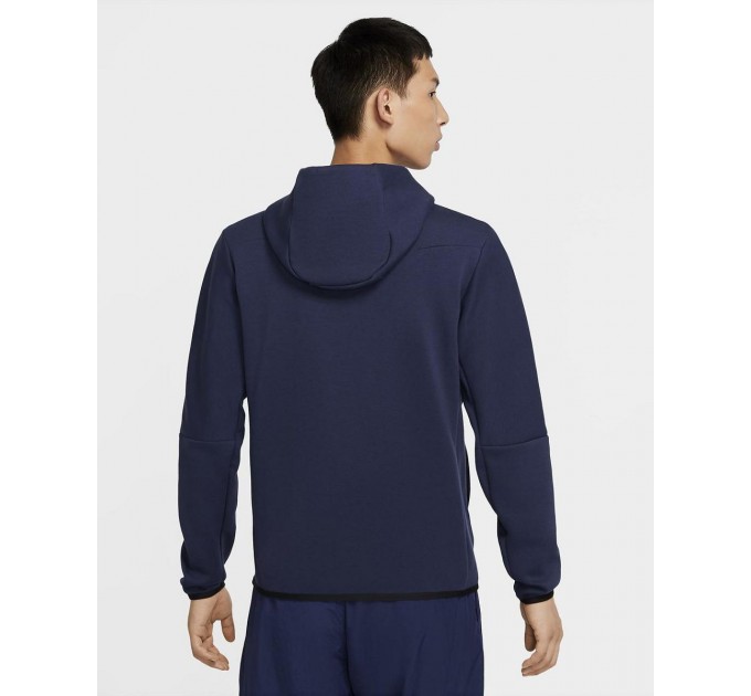 Бомбер унисекс Nike Nsw Tech Fleece Hoodie Fz (CU4489-410)