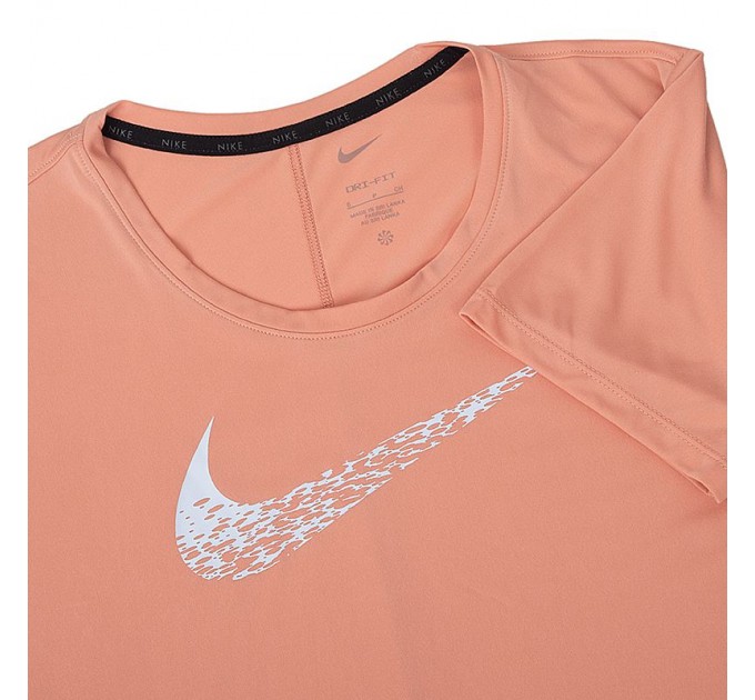 Футболка Nike W Nk Swoosh Run Ss Top DM7777-824