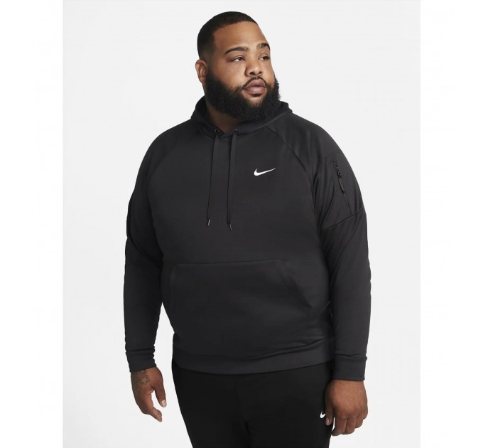 Кофта чоловіча Nike Therma-Fit Men's Pullover Fitness Hoodie (DQ4834-010)