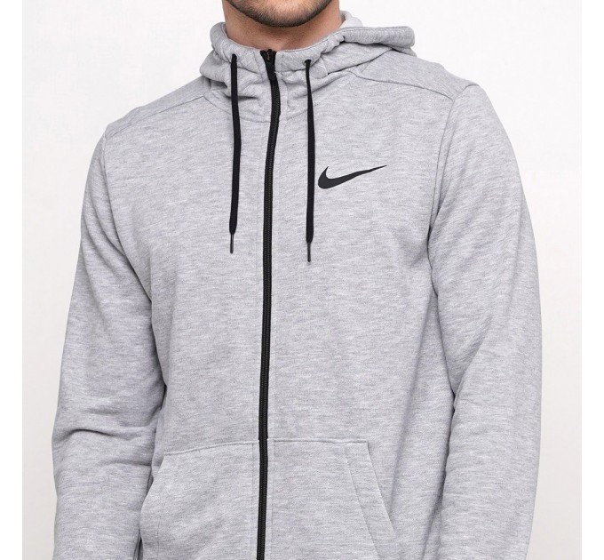 Кофта мужская Nike M Dry Hoodie Fz Fleece (CJ4317-063)
