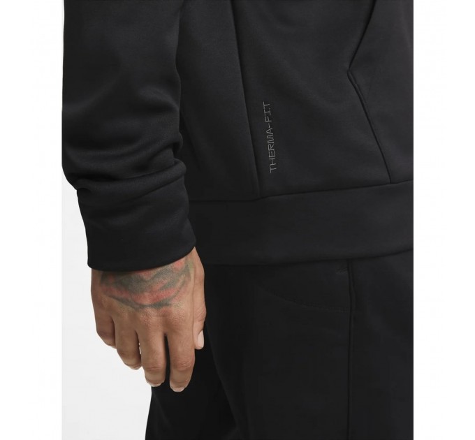 Кофта чоловіча Nike Therma-Fit Men's Pullover Fitness Hoodie (DQ4834-010)