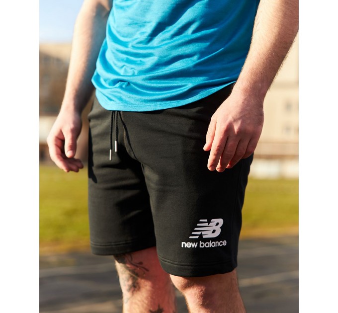 Шорты New Balance Ess Stacked Logo