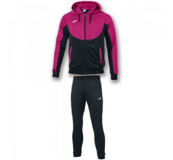 Спортивный костюм Joma ESSENTIAL 101019.105 цвет: черный/розовый