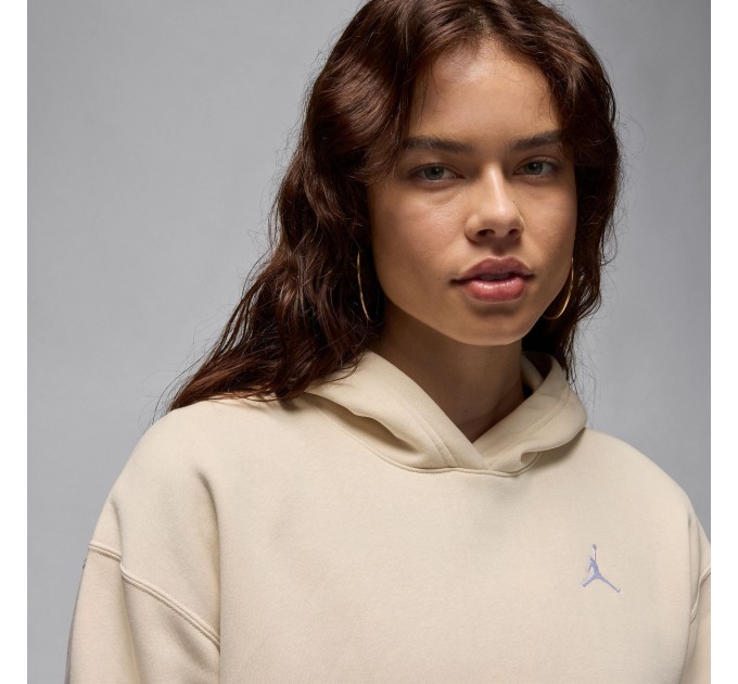 Кофта жіночі Jordan Brooklyn Fleece Beige (FV7071-203)