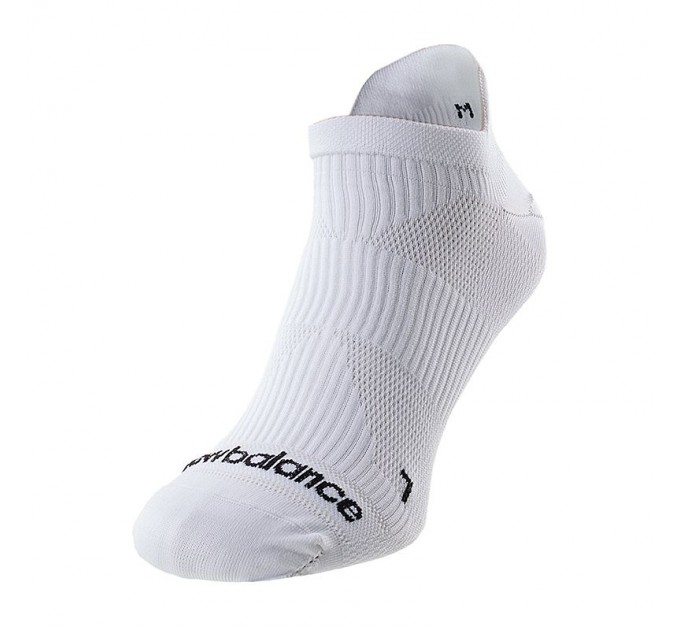 Носки New Balance Run Flat Knit Tab No Show LAS55451WT