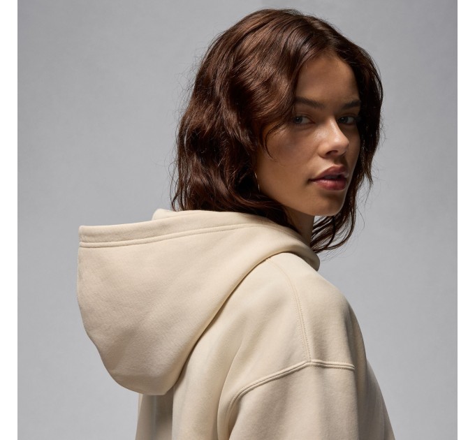 Кофта жіночі Jordan Brooklyn Fleece Beige (FV7071-203)