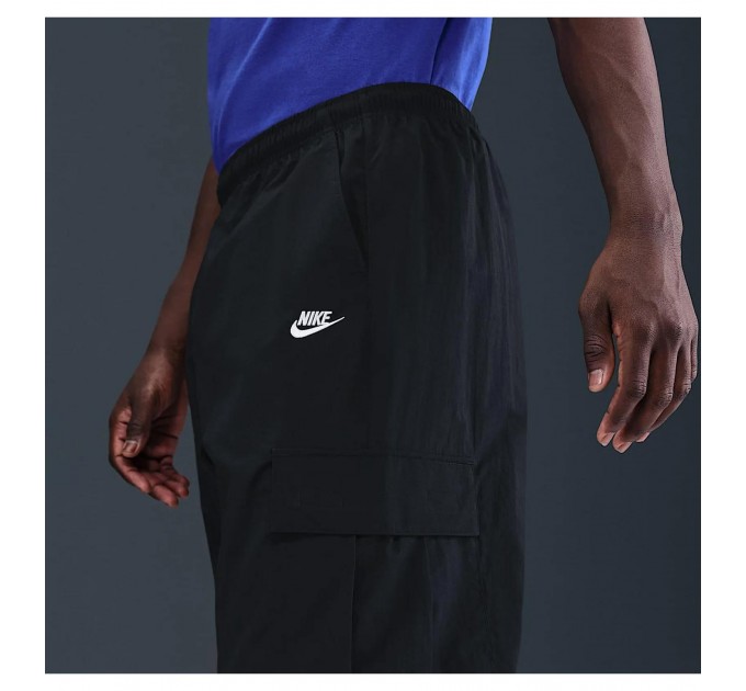 Брюки чоловічі Nike Club Cargo Black (HJ1990-010)