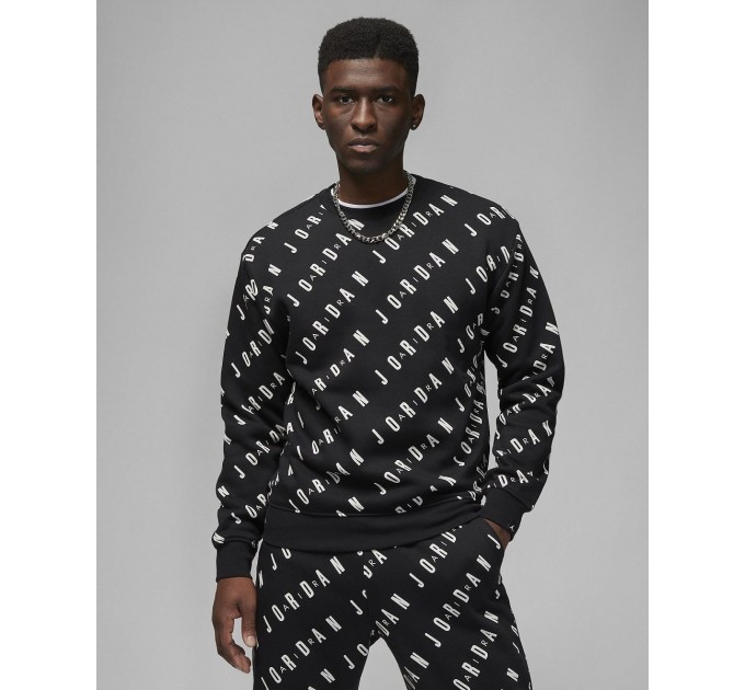 Кофта чоловіча Jordan Graphic Fleece Crew-Neck Sweatshirt (DX9173-010)