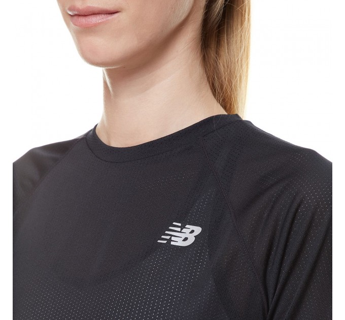 Футболкаnew Balance Impact Run Ss WT21262BK