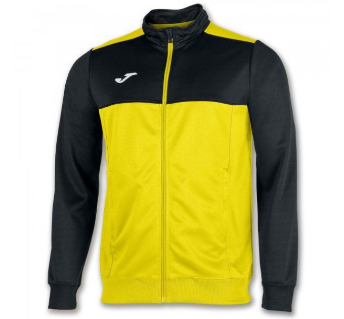 Олимпийка Joma WINNER 101008.901 цвет: черный/желтый