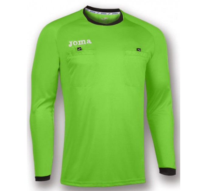 Футболка для арбитра Joma ARBITRO 100434.020 с длинным рукавом цвет: салатовый