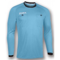 Футболка для арбитра Joma ARBITRO 100434.010 с длинным рукавом цвет: голубой