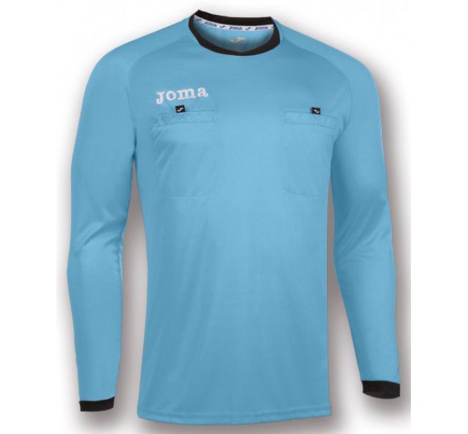 Футболка для арбитра Joma ARBITRO 100434.010 с длинным рукавом цвет: голубой