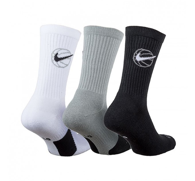 Носки Nike U Nk Crew Everyday Bball 3Pr DA2123-902