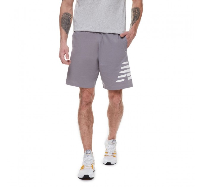 Шорти New Balance Heathertech Knit MS21073GNM