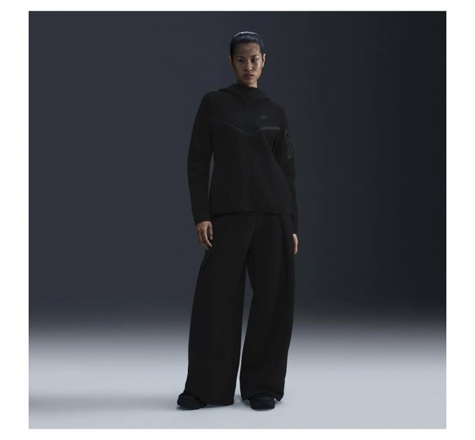 Кофта женские Nike W Nsw Tch Flc Wr Fz Hdy 2 (HV6747-010)