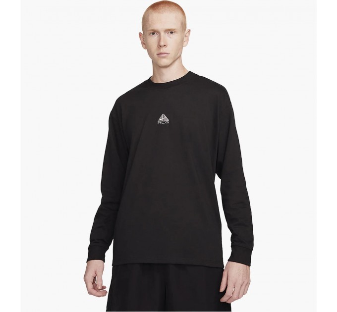 Кофта мужская Nike Acg Lungs Long-Sleeve T-Shirt Black (DR7753-011)