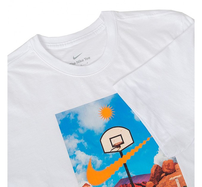 Футболка Nike M Nk Tee Hoop Photo DQ1909-100