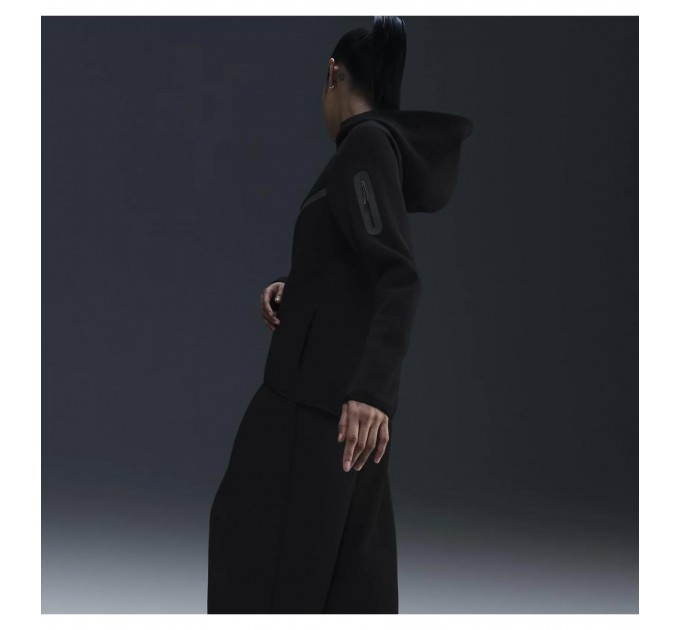 Кофта жіночі Nike W Nsw Tch Flc Wr Fz Hdy 2 (HV6747-010)