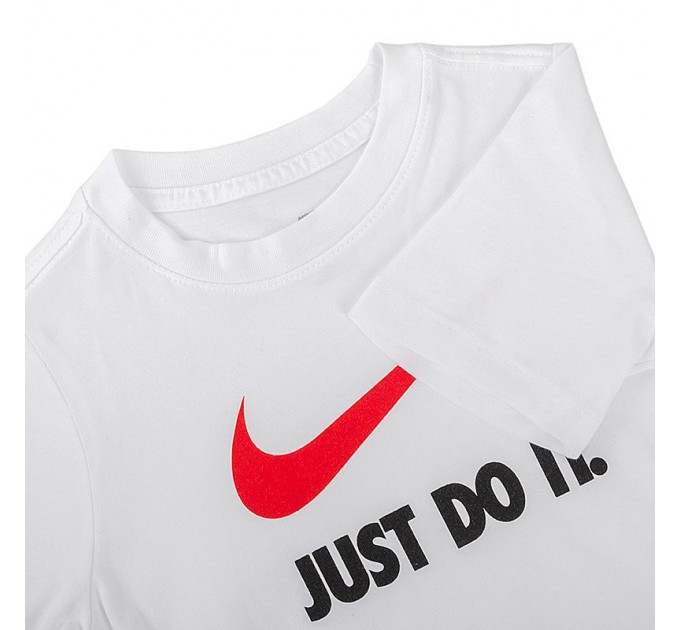 Футболка Nike B Nsw Tee Jdi Swoosh AR5249-100