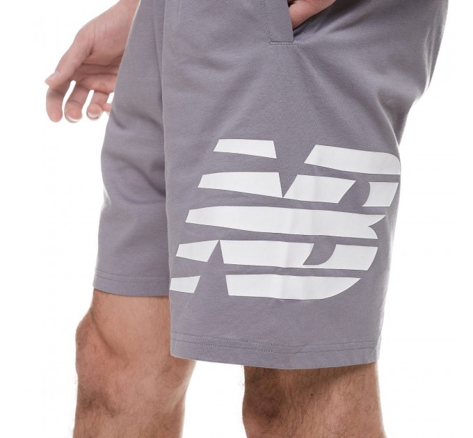 Шорти New Balance Heathertech Knit MS21073GNM