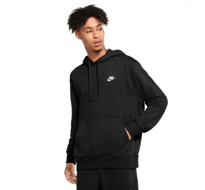 Бомбер чоловічий Nike M Nsw Club Hoodie Po Ft (CZ7857-010)