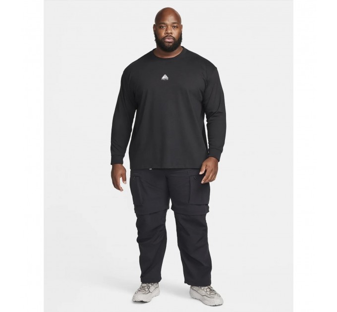 Кофта мужская Nike Acg Lungs Long-Sleeve T-Shirt Black (DR7753-011)