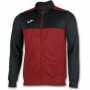 Олимпийка Joma WINNER 101008.601 цвет: черный/красный