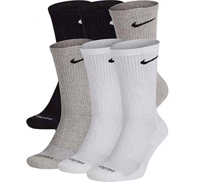 Шкарпетки Nike U Nk Ed Pls Csh Crw 6Pr - 132 (SX6897-965)