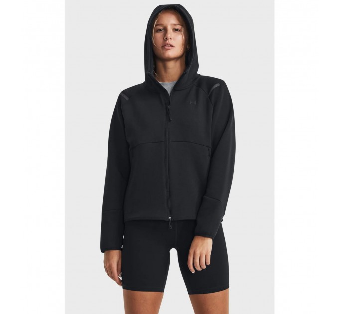Кофта женские Under Armour Unstoppable Flc Fz Black (1379842-001)