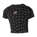 Футболка Nike G Nsw Tee Crop Swooshfetti DO1332-010