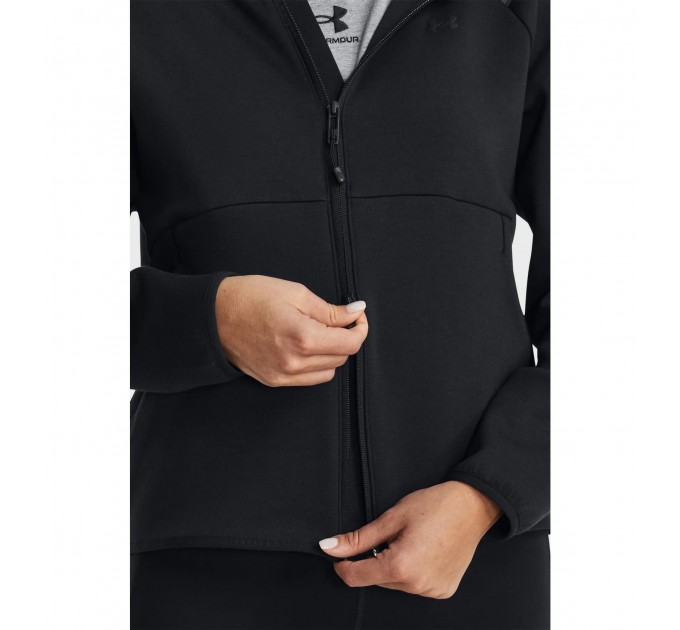 Кофта жіночі Under Armour Unstoppable Flc Fz Black (1379842-001)