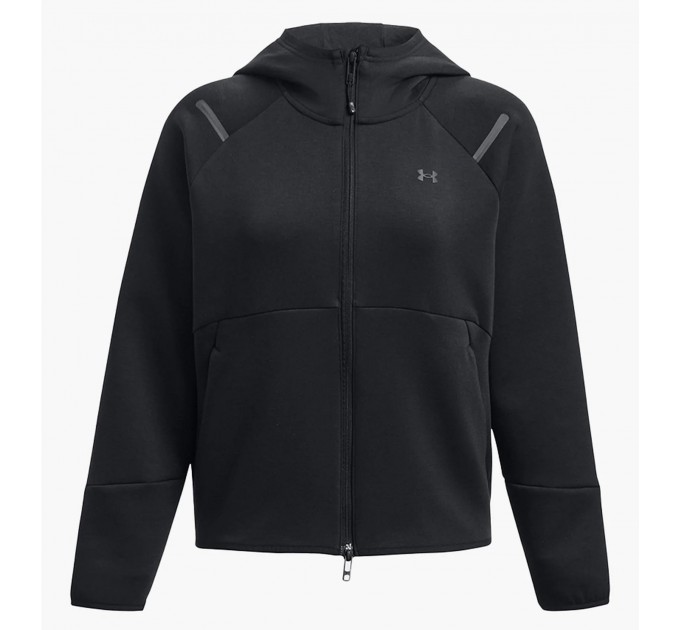 Кофта женские Under Armour Unstoppable Flc Fz Black (1379842-001)