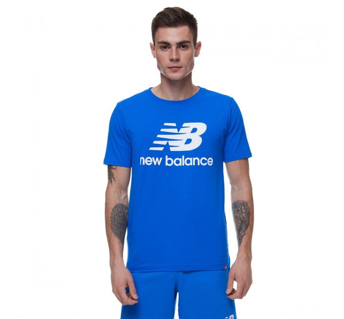 Футболка New Balance Essentials Stacked Logo MT01575SBU