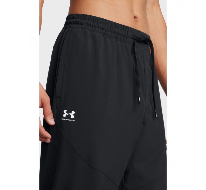 Брюки чоловічі Under Armour Rival Wide Leg Pant Black (1386557-001)