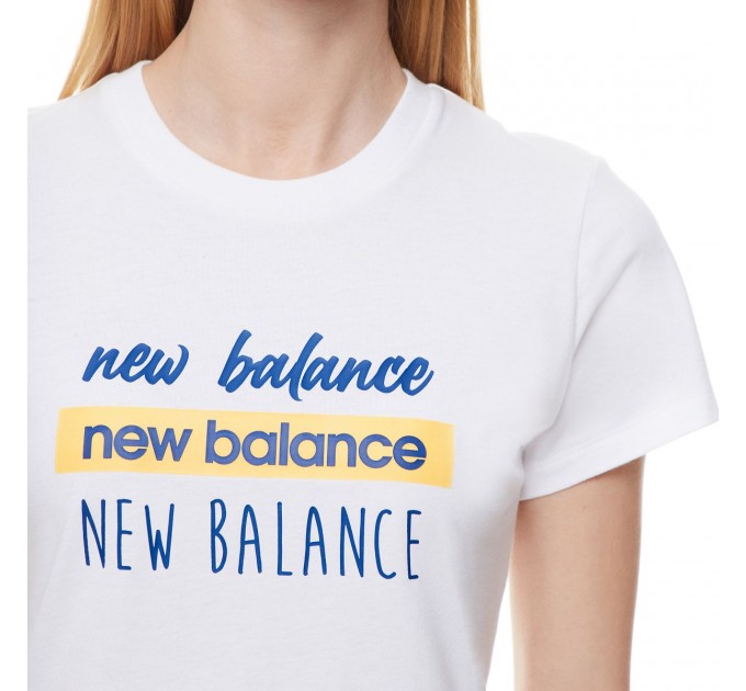 Футболка New Balance Sport Script Repeat WT21802WT
