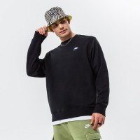 Кофта мужские Nike Sportswear Club Fleece Crewneck Sweatshirt (DQ8383-010)