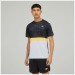 Футболка New Balance Striped Accelerate Ss MT03207BON