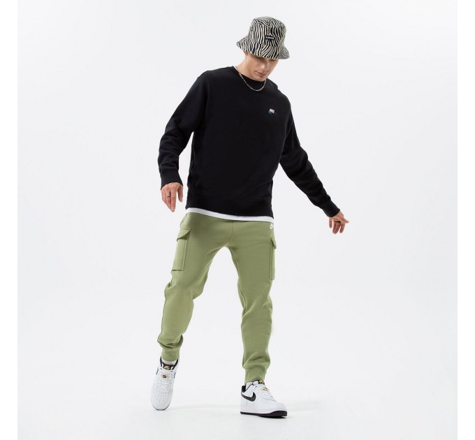 Кофта мужские Nike Sportswear Club Fleece Crewneck Sweatshirt (DQ8383-010)