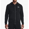 Кофта чоловіча Under Armour Essential Fleece Fz Hood-Blk Black (1373881-001)