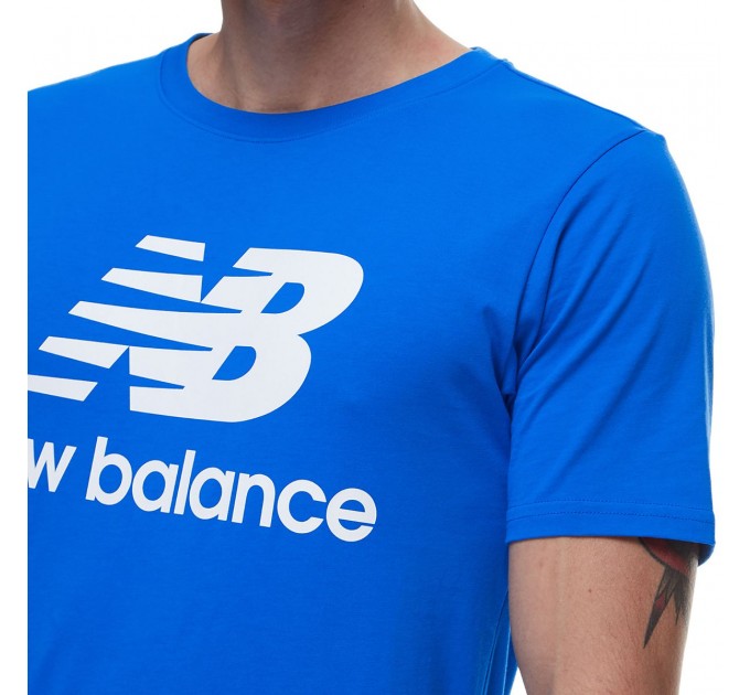 Футболка New Balance Essentials Stacked Logo MT01575SBU