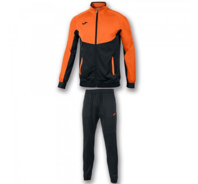 Спортивный костюм Joma CHANDAL ESSENTIAL MICRO 101021.120 цвет: черный/оранжевый
