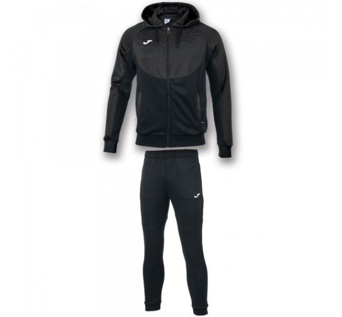 Спортивный костюм Joma ESSENTIAL 101019.110 цвет: черный/серый
