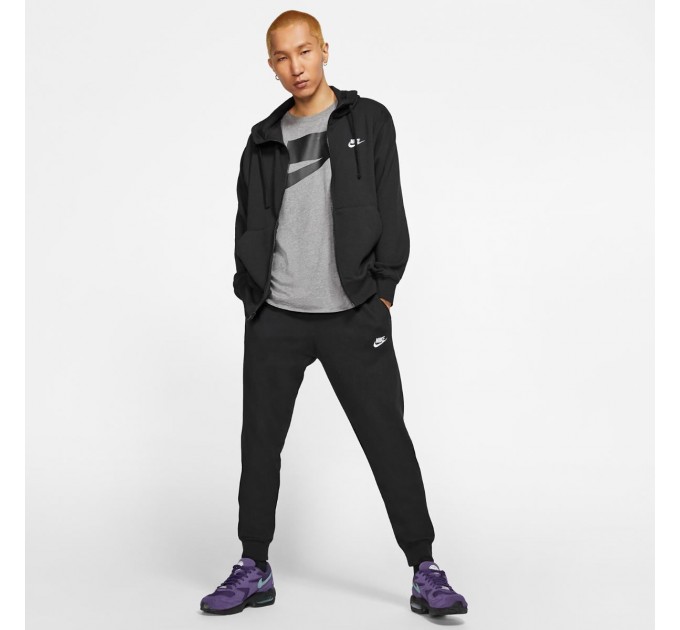 Бомбер чоловічий Nike M Nsw Club Hoodie Fz Ft (BV2648-010)