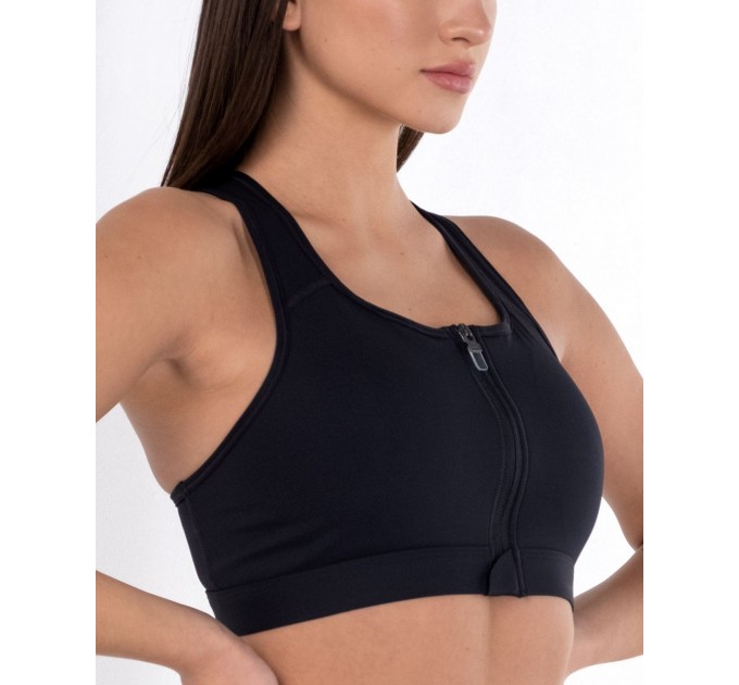 Топ Nike W Nk Df Swsh Zip Front Bra DD1205-010