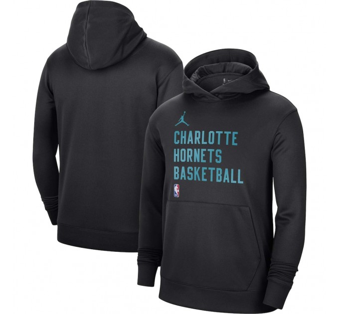 Кофта чоловіча Jordan Brand Black Charlotte Hornets (FB3690-010)
