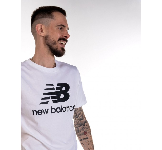 Футболка New Balance Ess Stacked Logo MT01575WT