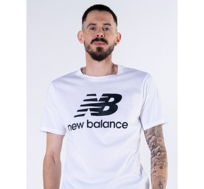 Футболка New Balance Ess Stacked Logo MT01575WT
