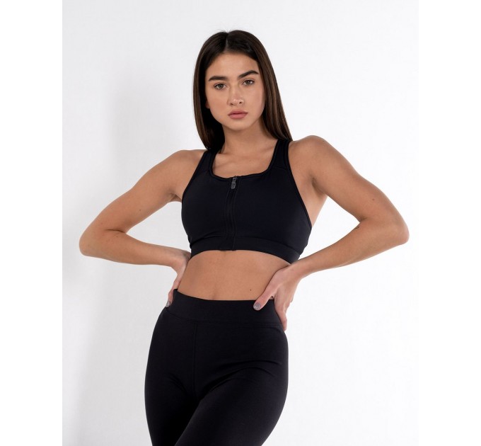 Топ Nike W Nk Df Swsh Zip Front Bra DD1205-010