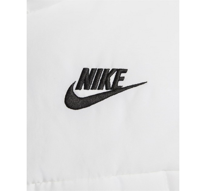 Куртка жіноча Nike Sportswear Classic Puffer Therma-Fit Loose Hooded Jacket (FB7672-100)